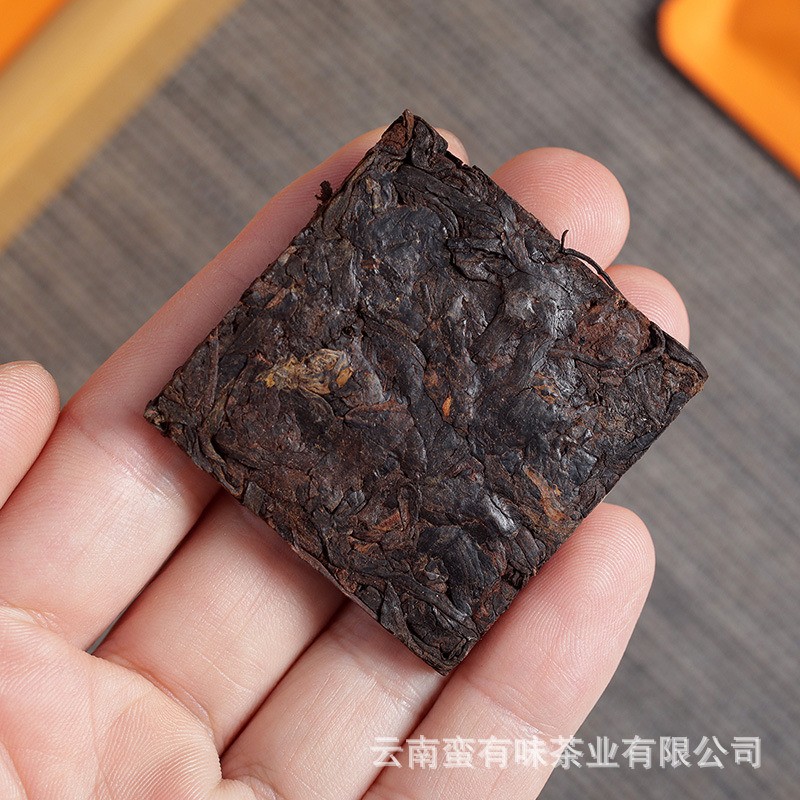 500g Yunnan 2024 Ancient Tree Ripe Pu’er Tea Tea Mellow Bulk Small Square Pieces