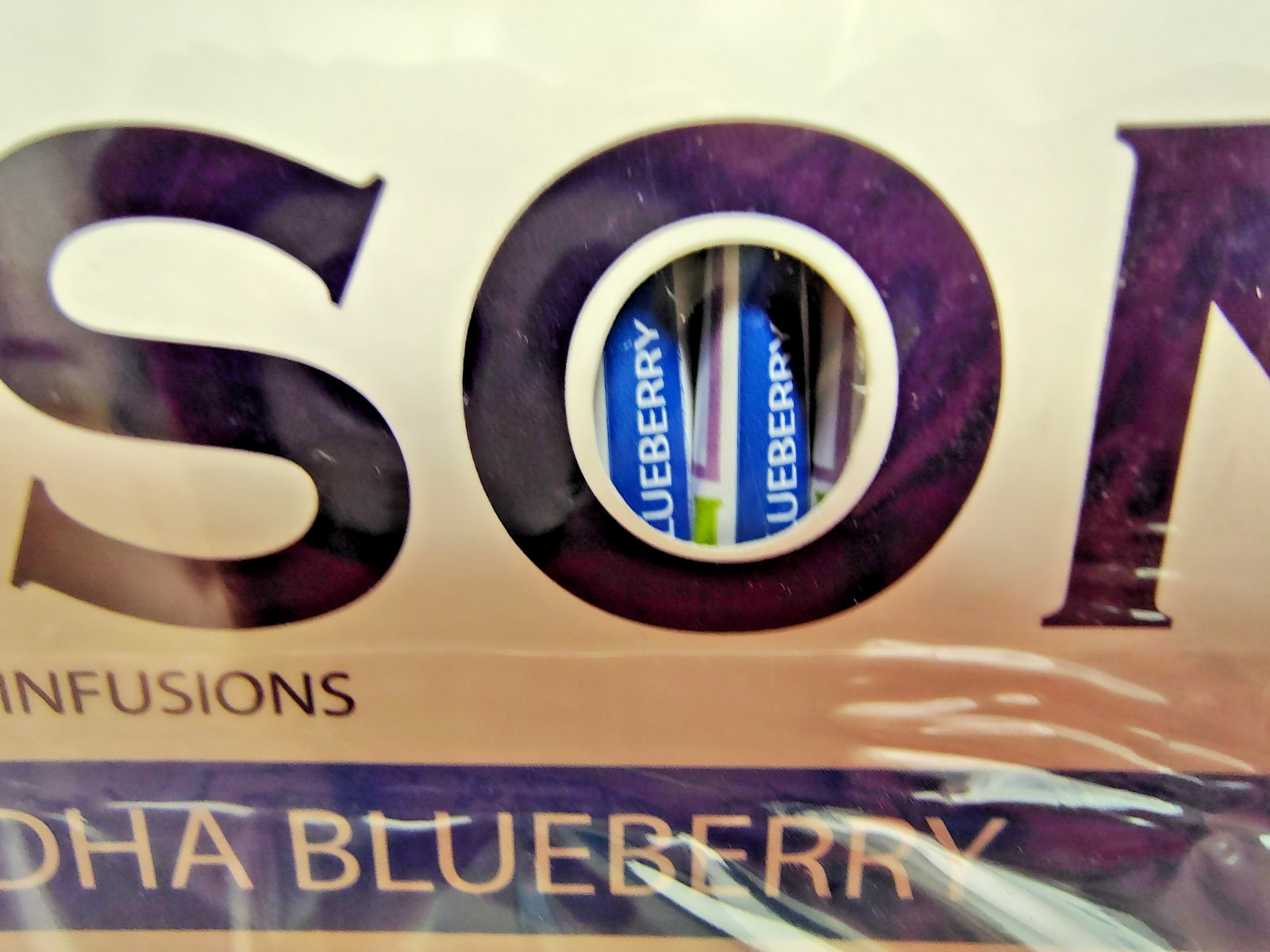 Tipson Ceylon Organic Ashwagandha Blueberry Infusion, 25/Box, BB 1/29, Lot of 2