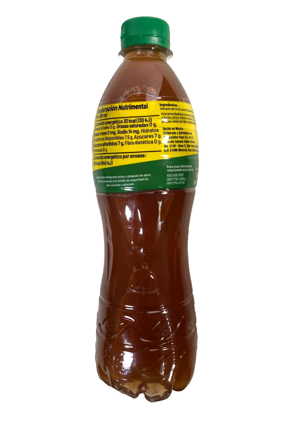 4Pk-100% Autentico Mexicano Jaz Tea Jazmine Tea 500ml