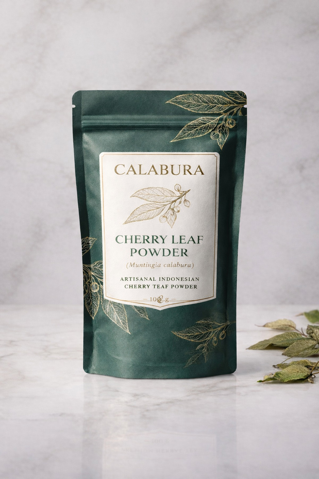 Premium CALABURA Leaf Powder – Wild Harvested Indonesian Tea – High Antioxidant
