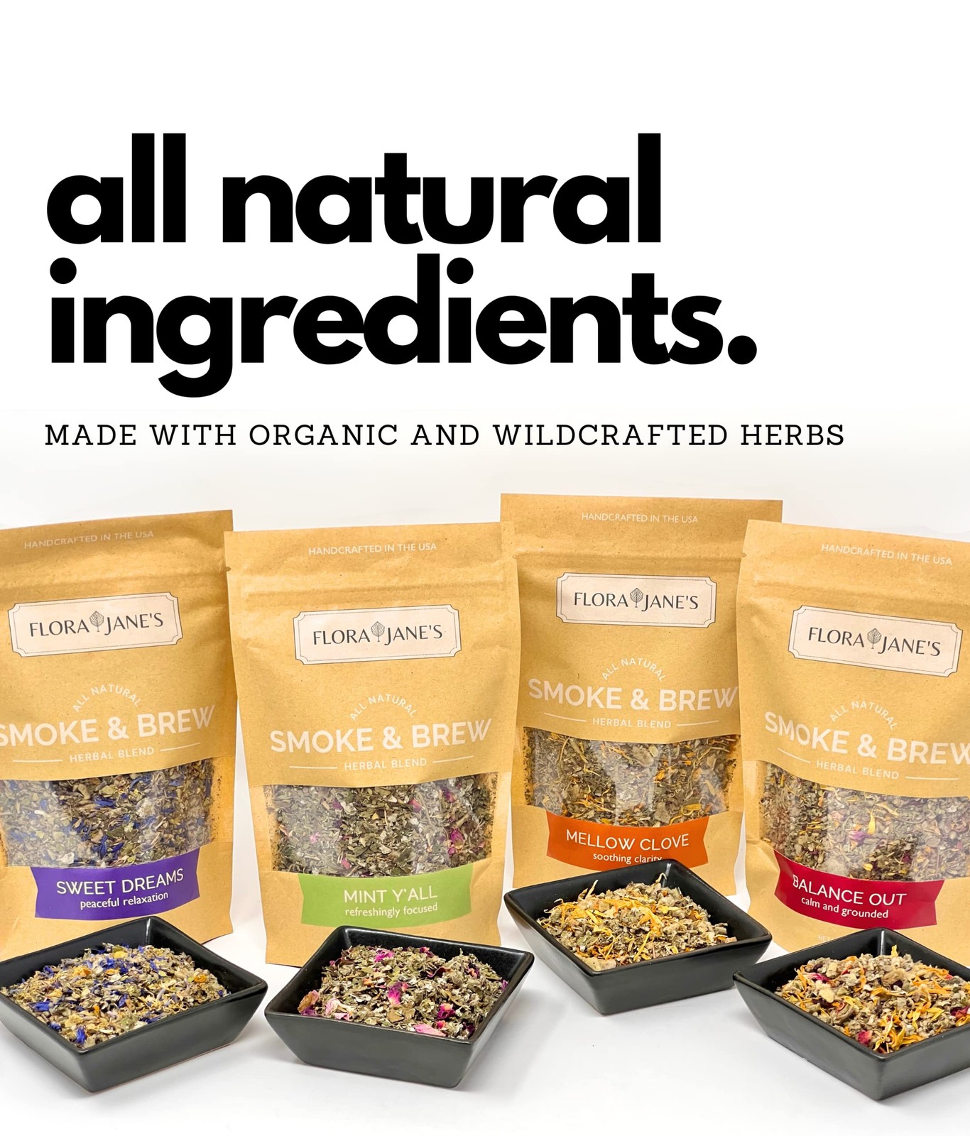 Herbal Blend for Smoke and Tea – Smoke & Brew Sweet Dreams for Relaxation and…
