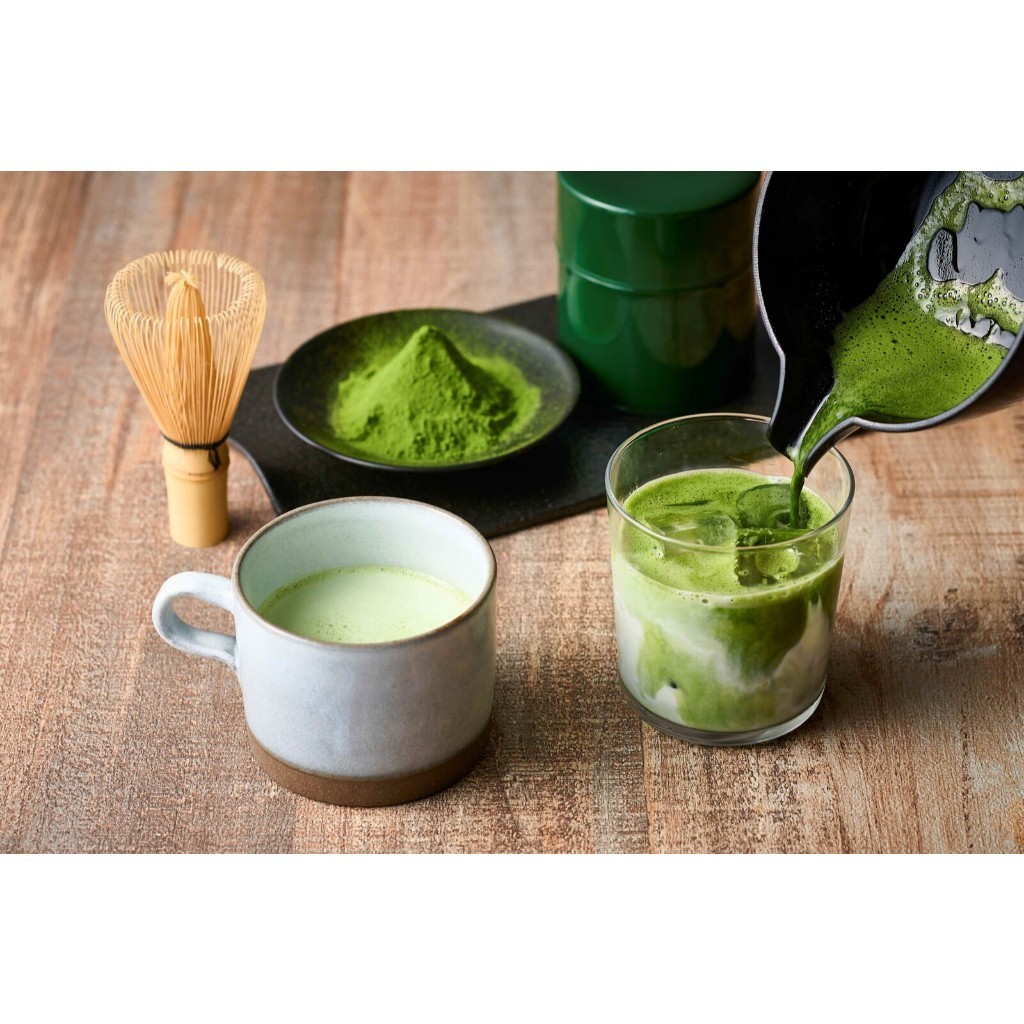 Hojicha Latte Mix 80g Japanese Roasted Green Tea Powder with Japanese Sugar