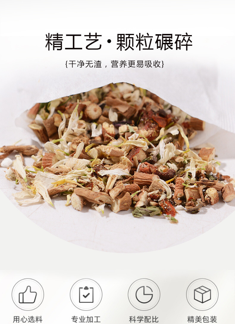 150g Boxed Tea Bags for Wellness Chinese Herbal Prostate Health Tea
