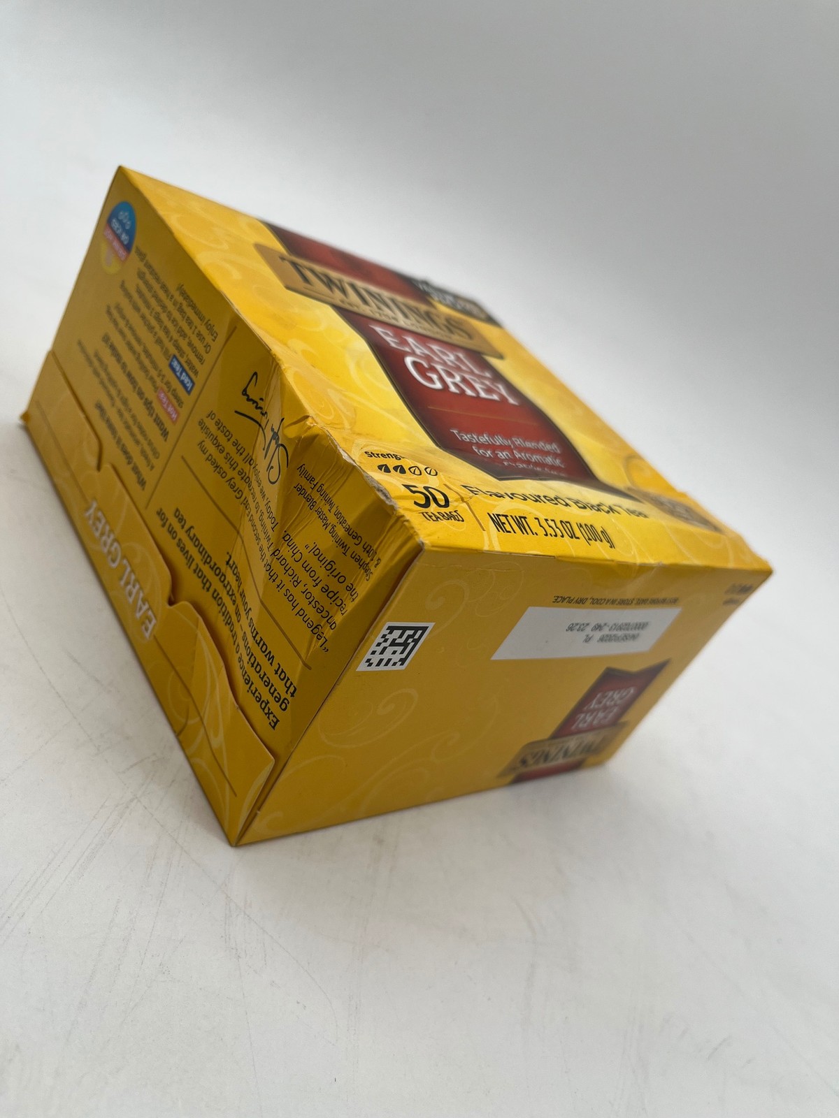 Twinings Earl Grey Tea 50 Tea Bags 3.53oz Value Pack Flavoured Black Tea Classic