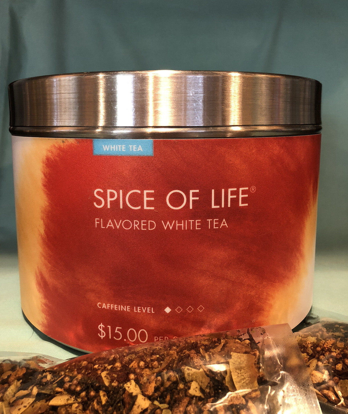 TEAVANA ** SPICE OF LIFE ** Loose Leaf Tea Fresh Sealed Packs Limited Stock
