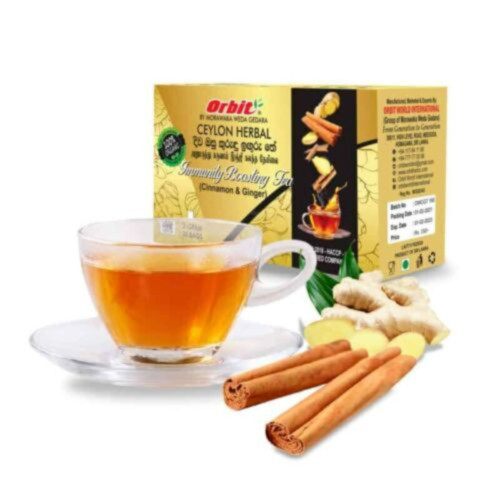Ceylon Natural Cinnamon Ginger tea 100% pure Balance Blood Sugar ( 25 tea bags)