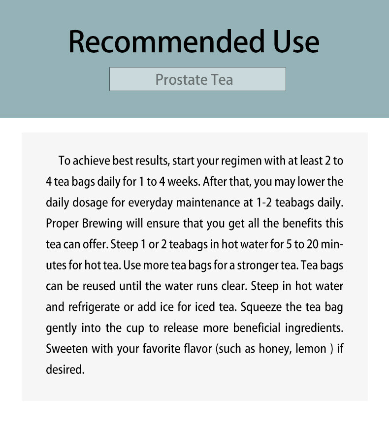 Prostate Tea Promotes Prostate Health Organic Men’ Tea Prostate Tea 150g 5g*30