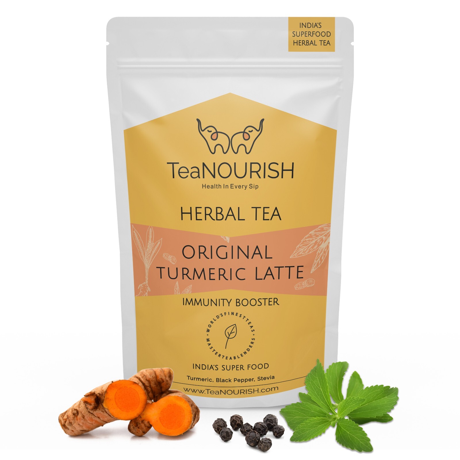 TeaNOURISH Original Turmeric Latte Anti-Inflammatory & Supports Immunity 3.53oz