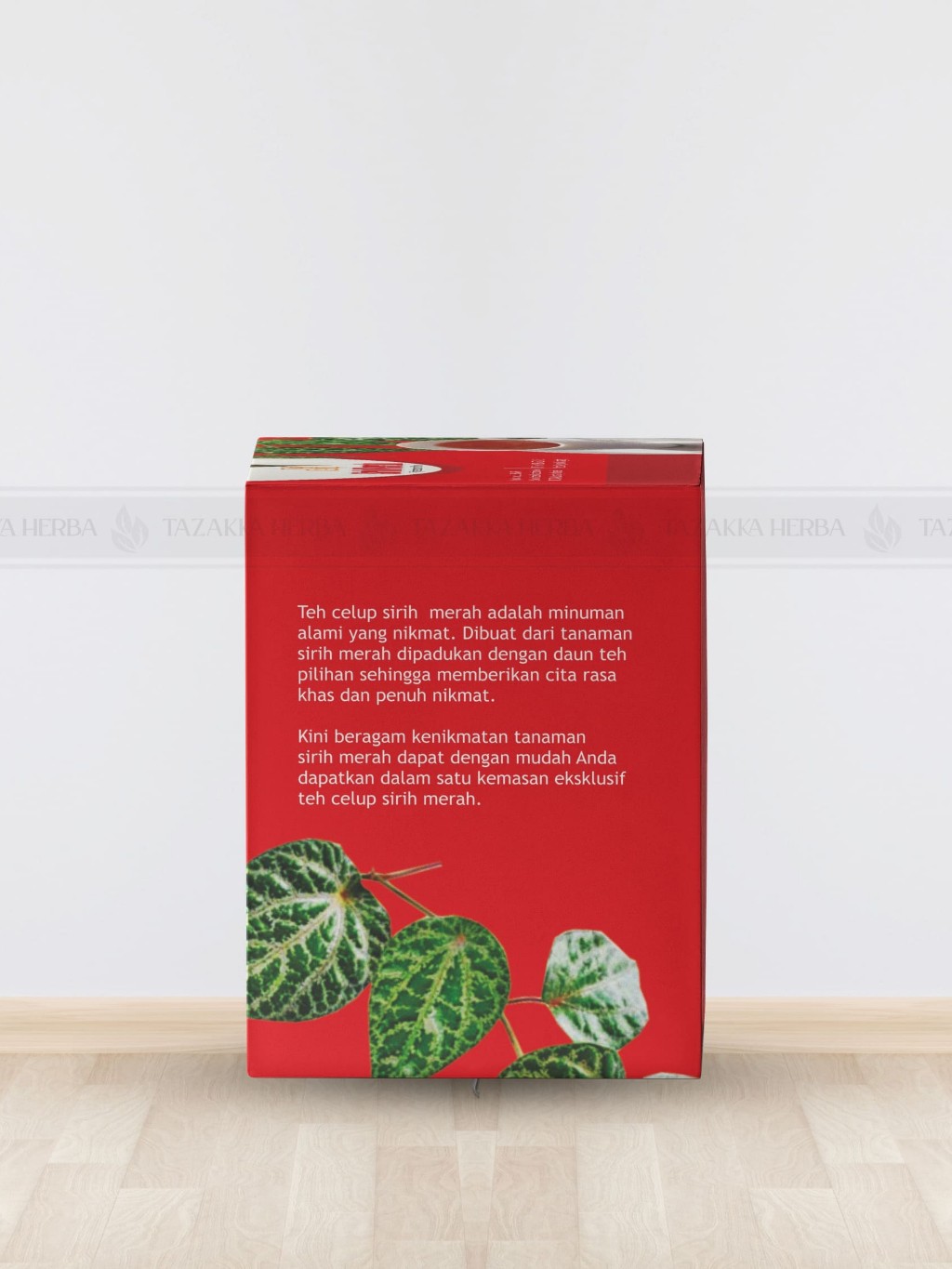 3x Red betel leaf herbal tea bags 40g each (120g total) bundle aroma ritual