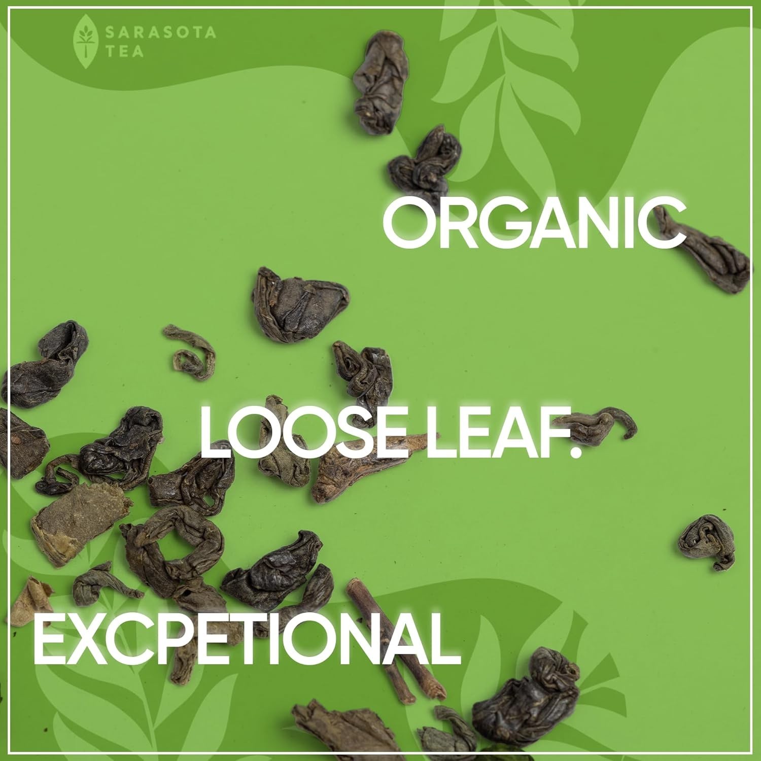 Loose Leaf Gunpowder Green Tea – Earthy Flavor, Ginger & Lemon Peel Infused