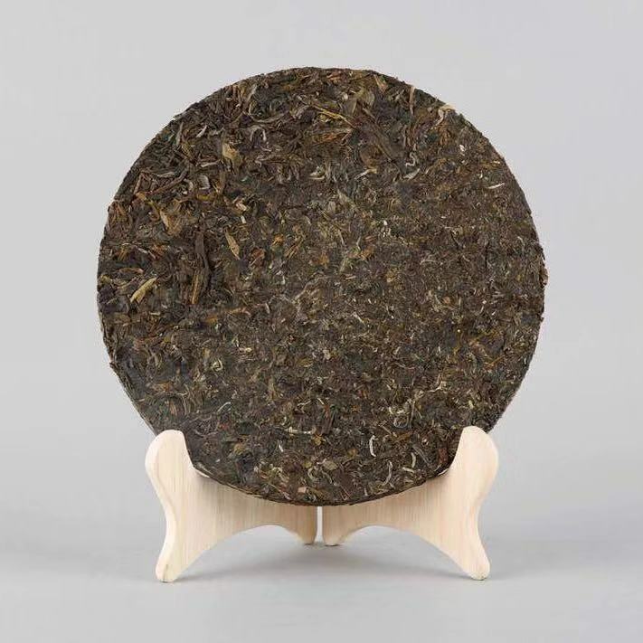Top Grade Xiaguan Discus of Gold Wire Raw Puerh Jinsi Tiebing Shen Puer 357g