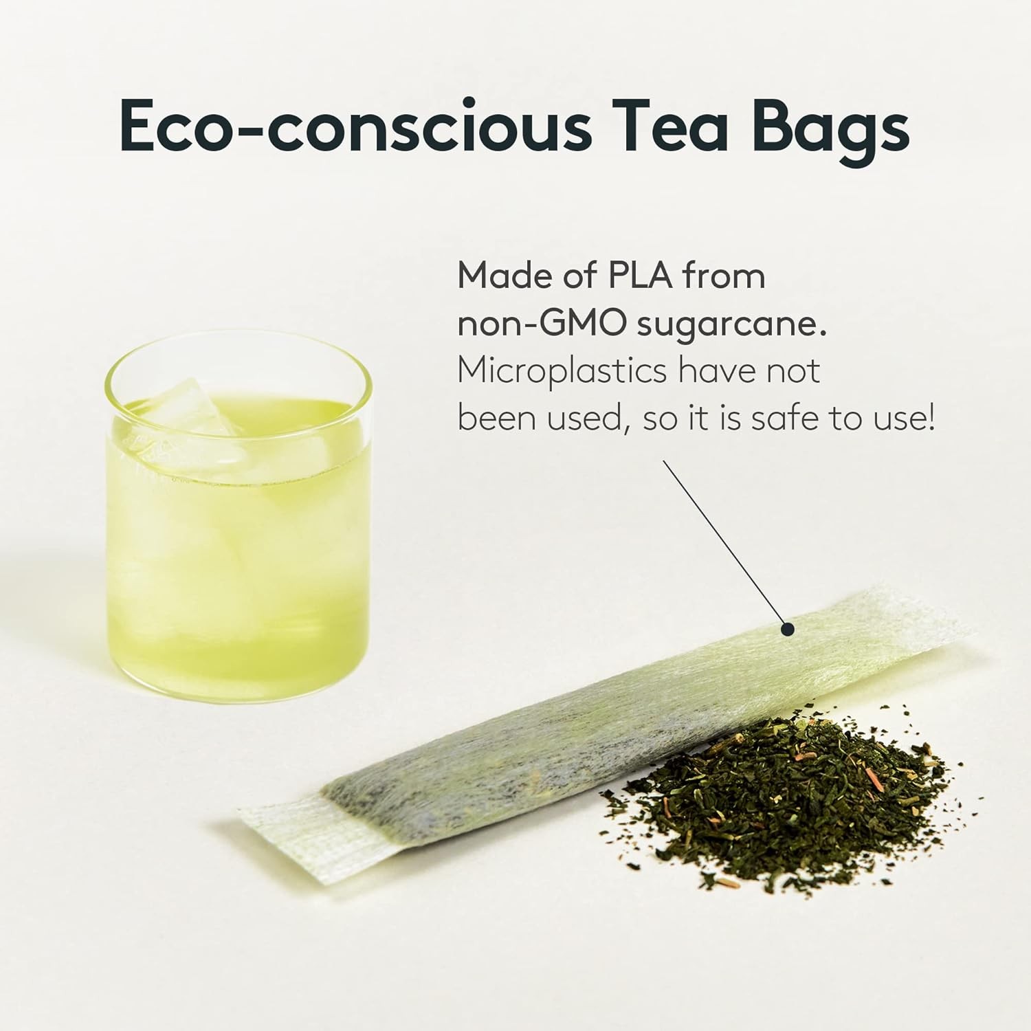 Cold Green Tea, Stick-Type in Pouch Package, Premium Organic Pure Tea from Jeju,