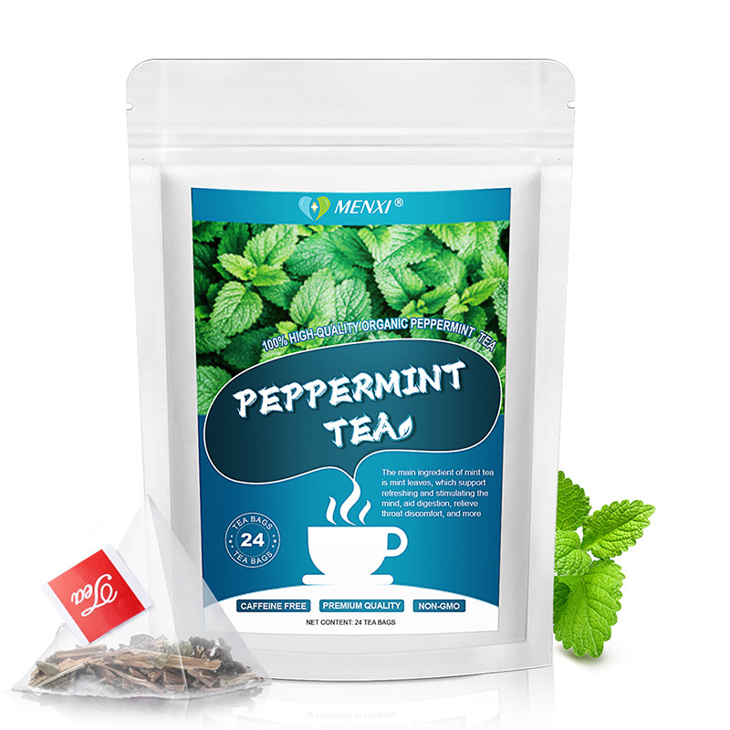 Organic Peppermint Tea – Caffeine Free, Peppermint Leaves Organic Dried Cut