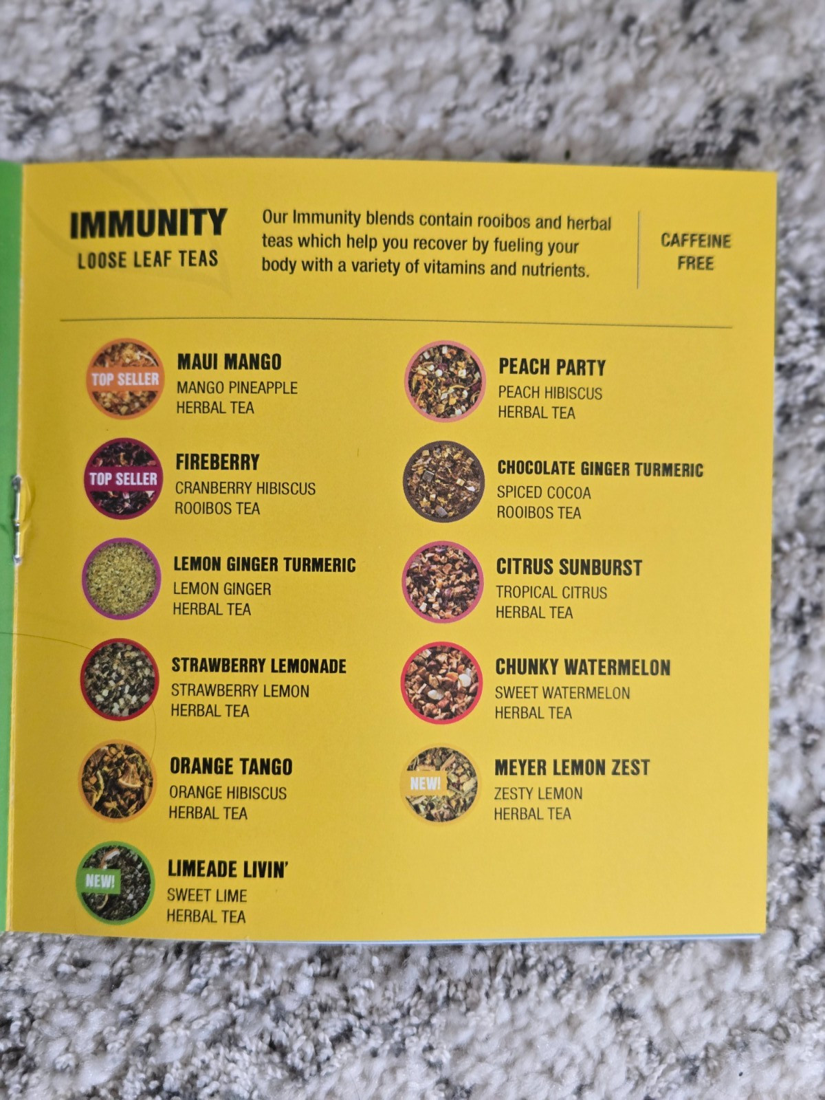 Tiesta Tea Tastings 45 Pouch/500 Cup Dry Loose Leaf Sampler Set & Infuser Bundle