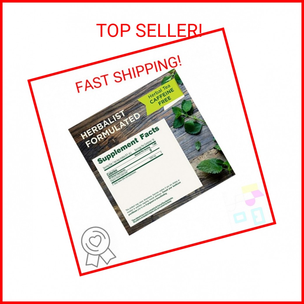 Traditional Medicinals Organic, Lemon Balm – Supports Stress Relief & Digestive