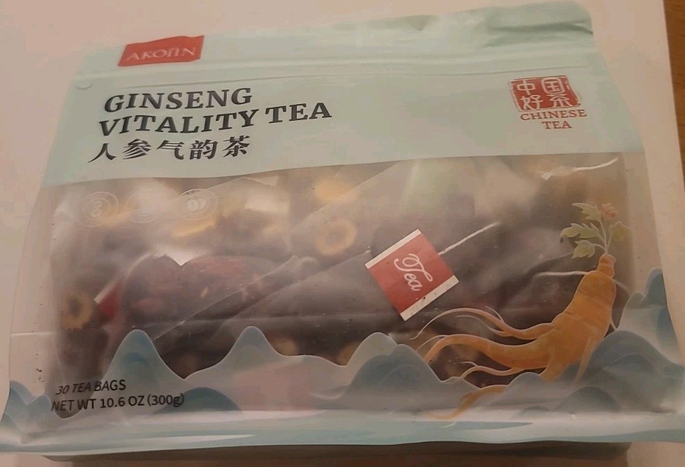 Ginseng Five Treasures Tea 30ct Caffeine-Free Chinese Herbal Kidney Blend – US