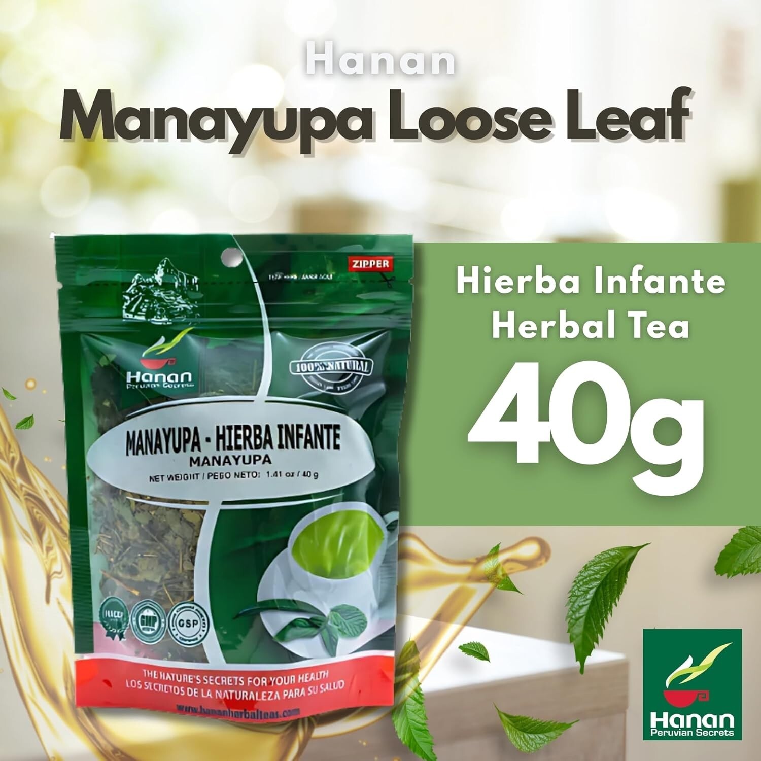Manayupa – Liver Cleanse Detox & Repair All-Natural, Dried Leaves from Peru