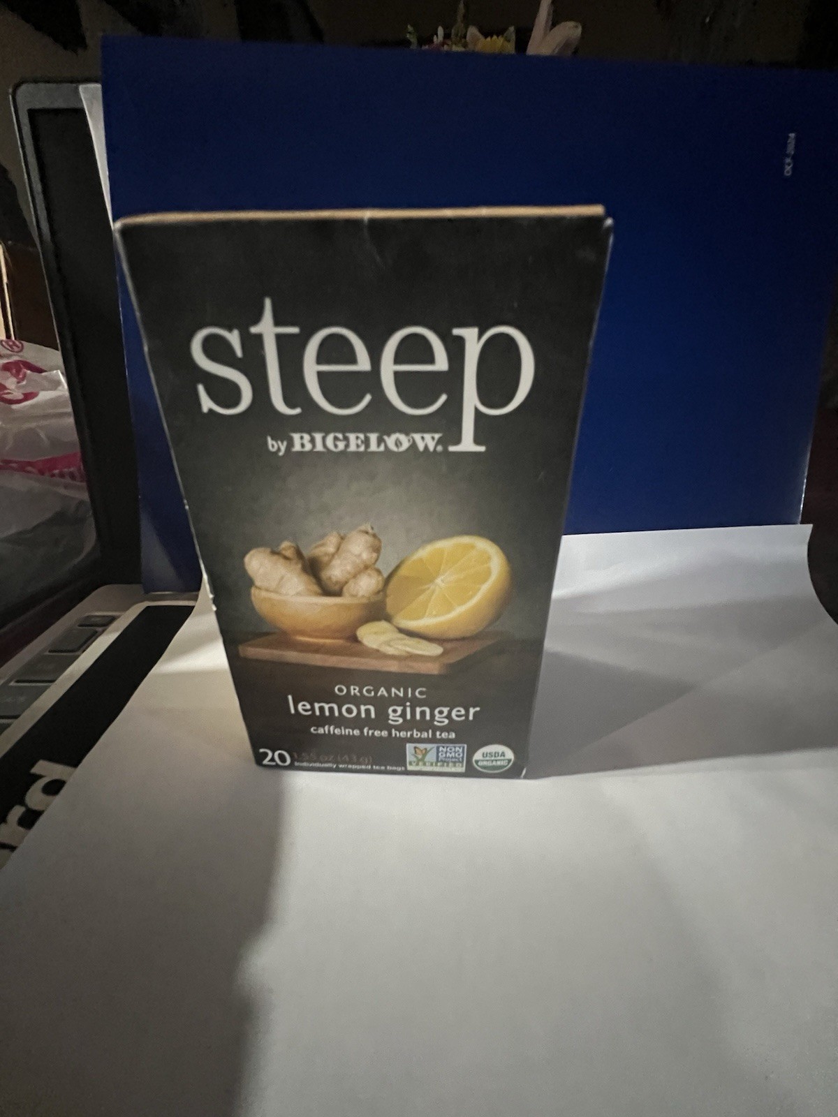 steep by Bigelow Lemon Ginger Herbal Tea ( 20 Ct