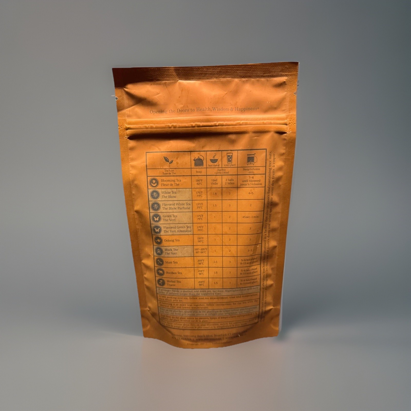 NEW Teavana CHOCOLATE CHAI Black Tea 2oz/56g Factory Sealed Bag – Discontinued