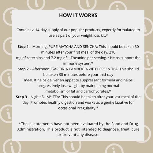 Hyleys 14 Day Weight Loss Tea – 42 Tea Bags, Detox Tea for Cleanse, Sugar Free