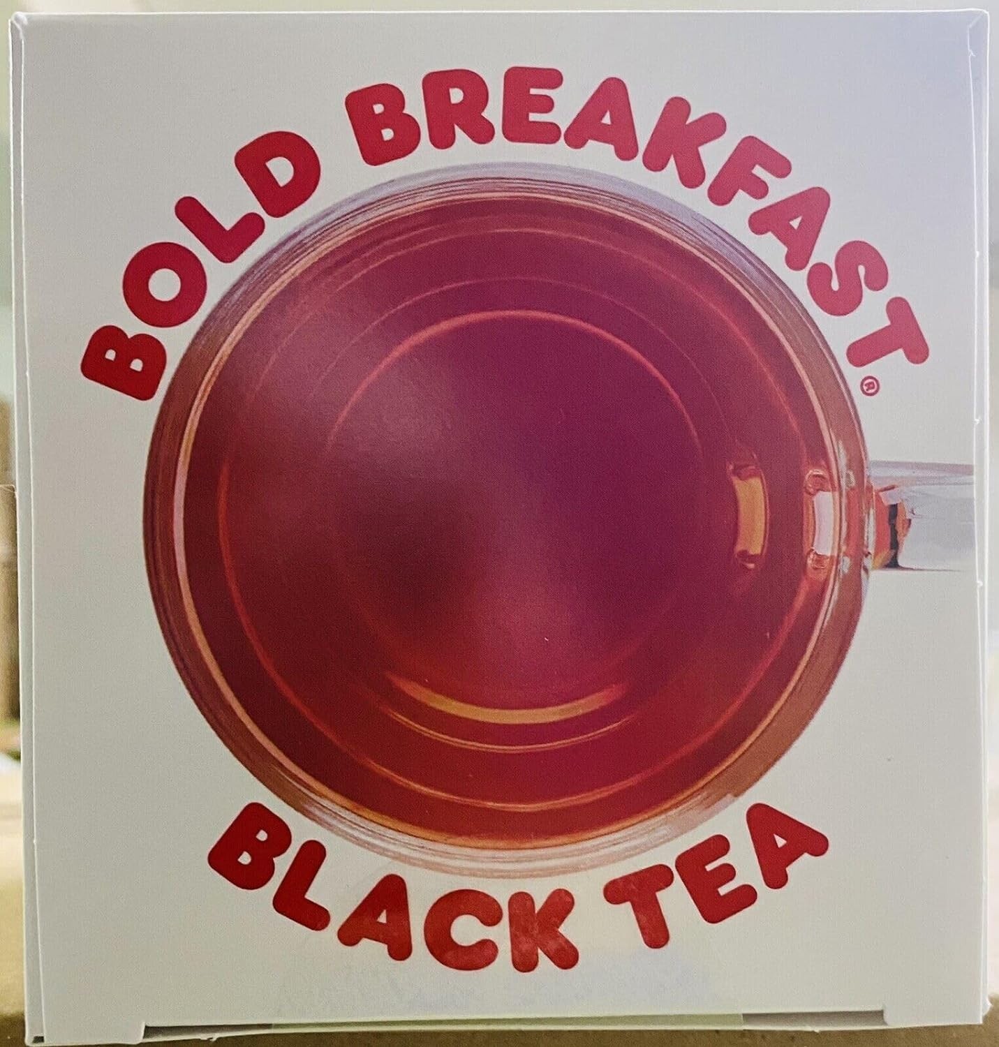 Dunkin Donuts Pyramid Sachet Tea Bold Breakfast 90 Tea Bags -6 Packs of 15 Bags