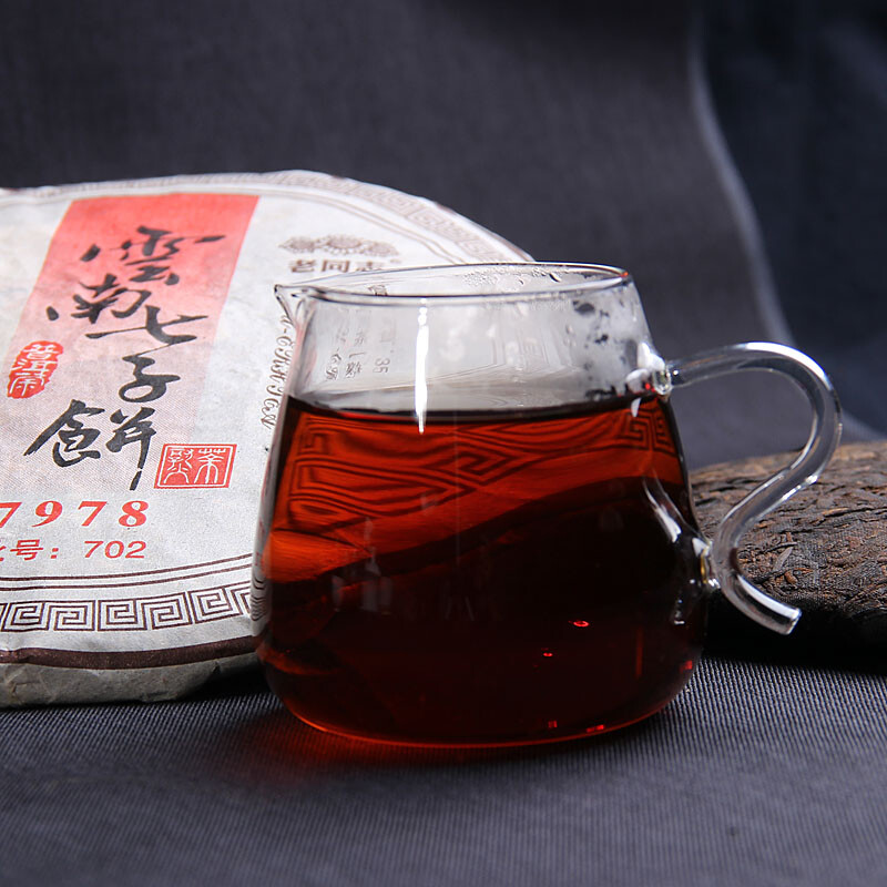 2007 Year Haiwan Lao Tong Zhi 7978 Shu Pu-erh Tea Aged Tree Ripe Puerh Tea 357g