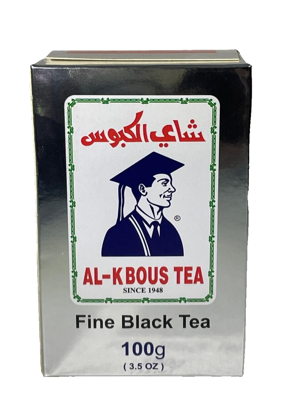 AL KBOUS TEA FINE BLACK TEA ARABIC YAMEMI LOOSE TEA THE ORIGINAL 100G/3.5OZ