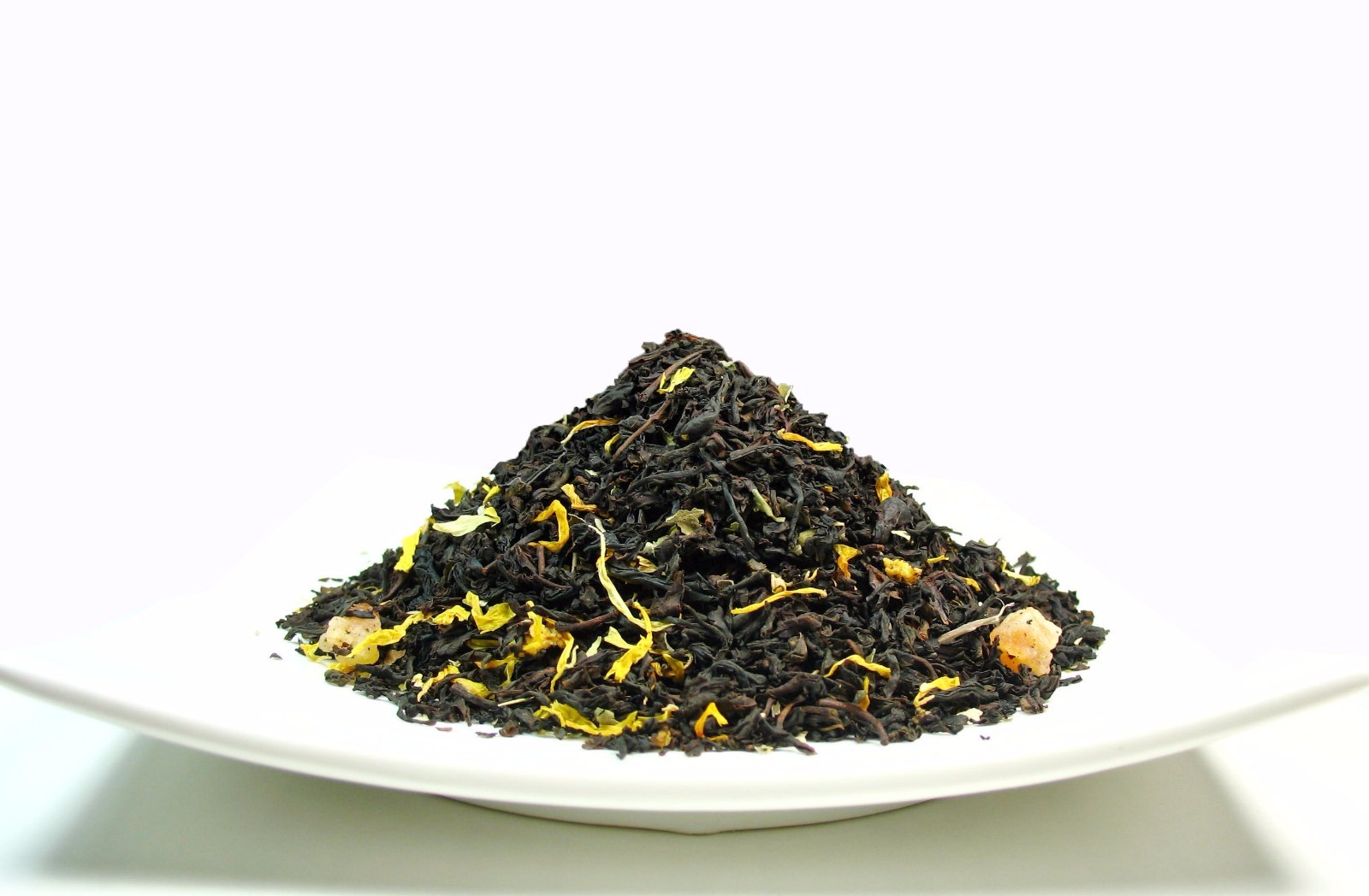 Greenhilltea Premium Ceylon Flavored Black Tea Peach Apricot Loose Leaf 1/2 lb