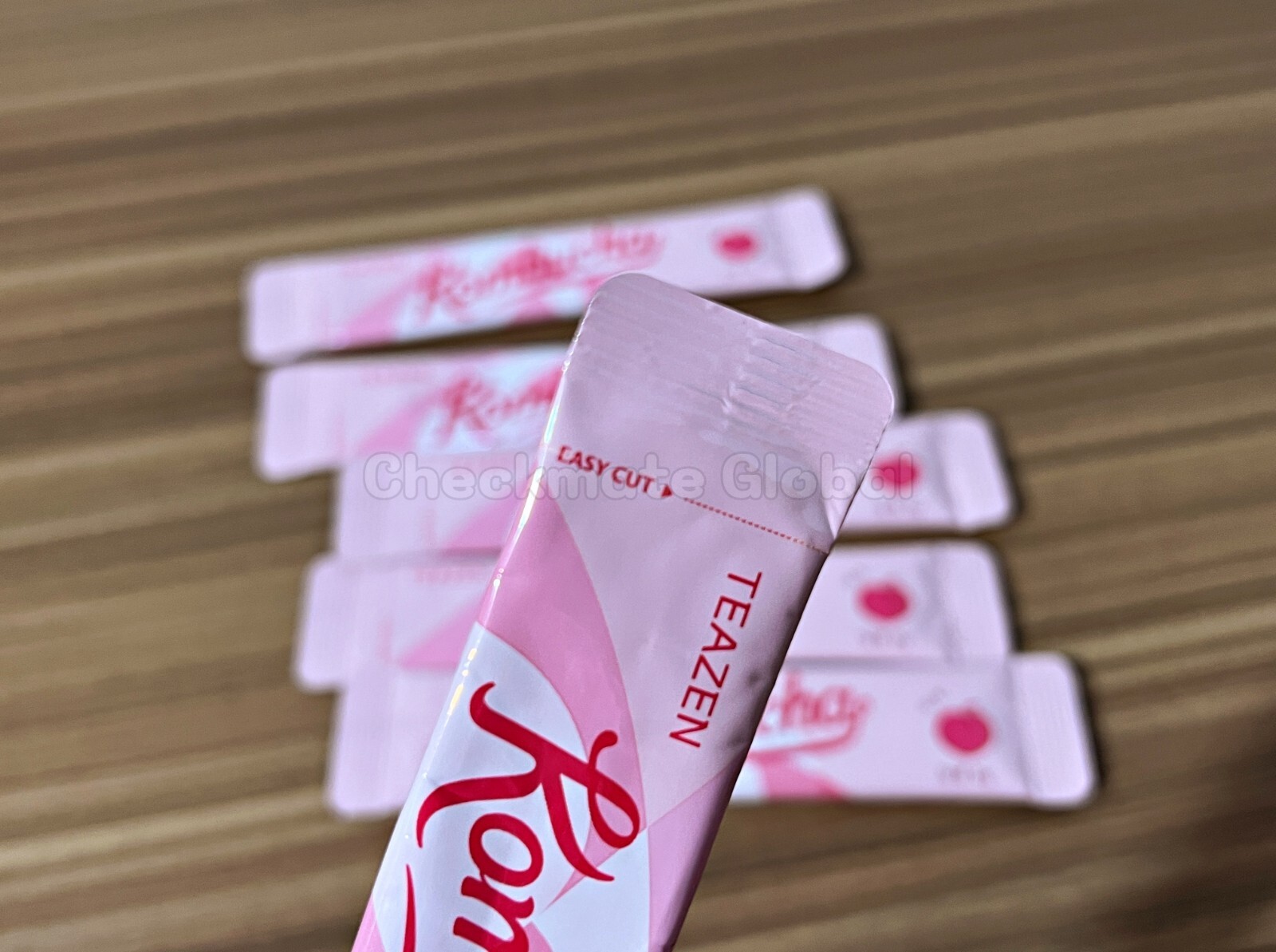 TEAZEN Kombucha Peach 30 Sticks | Sugar-Free Prebiotic