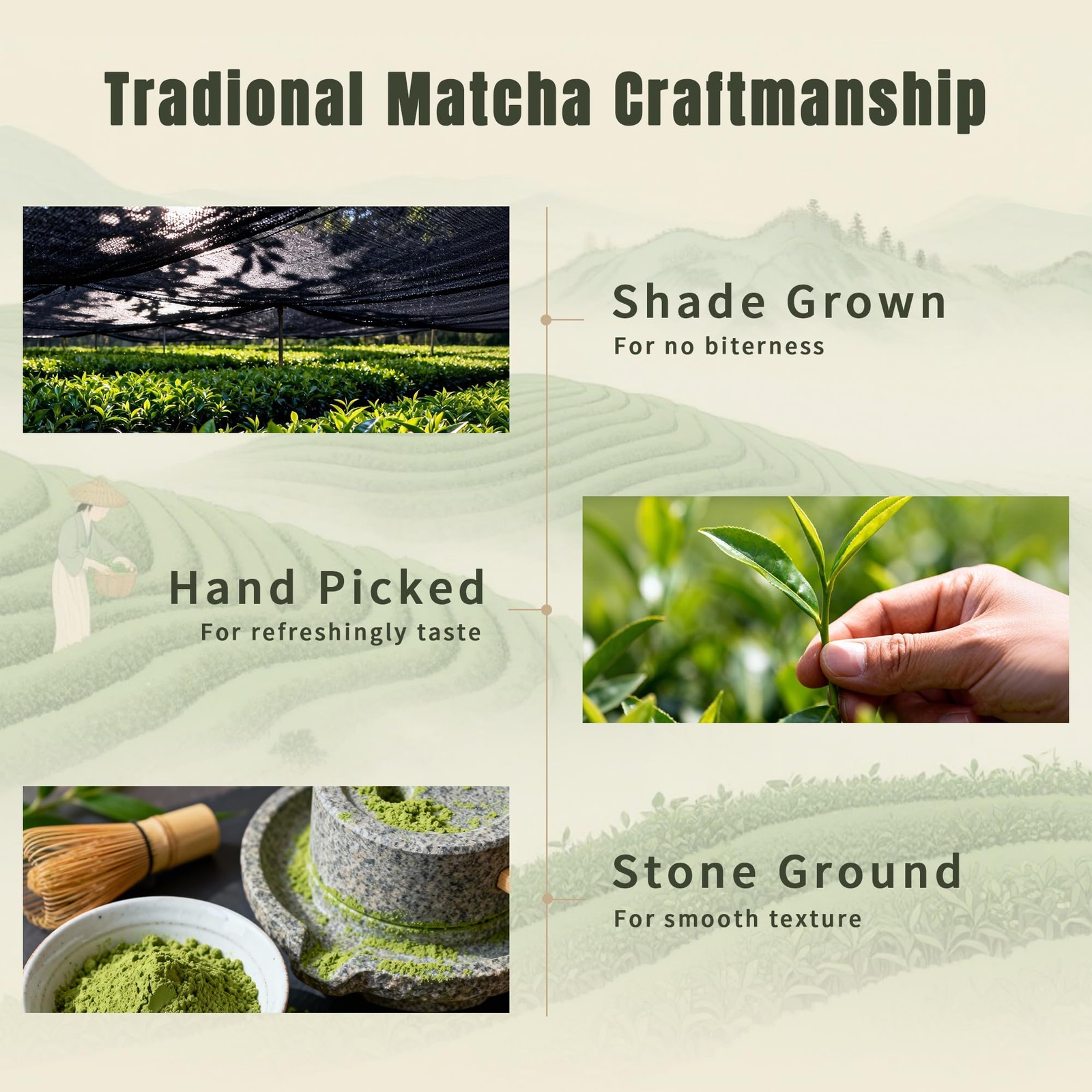 Organic Ceremonial Matcha Powder, First Harvest Ceremonial Grade Matcha, Smoo…