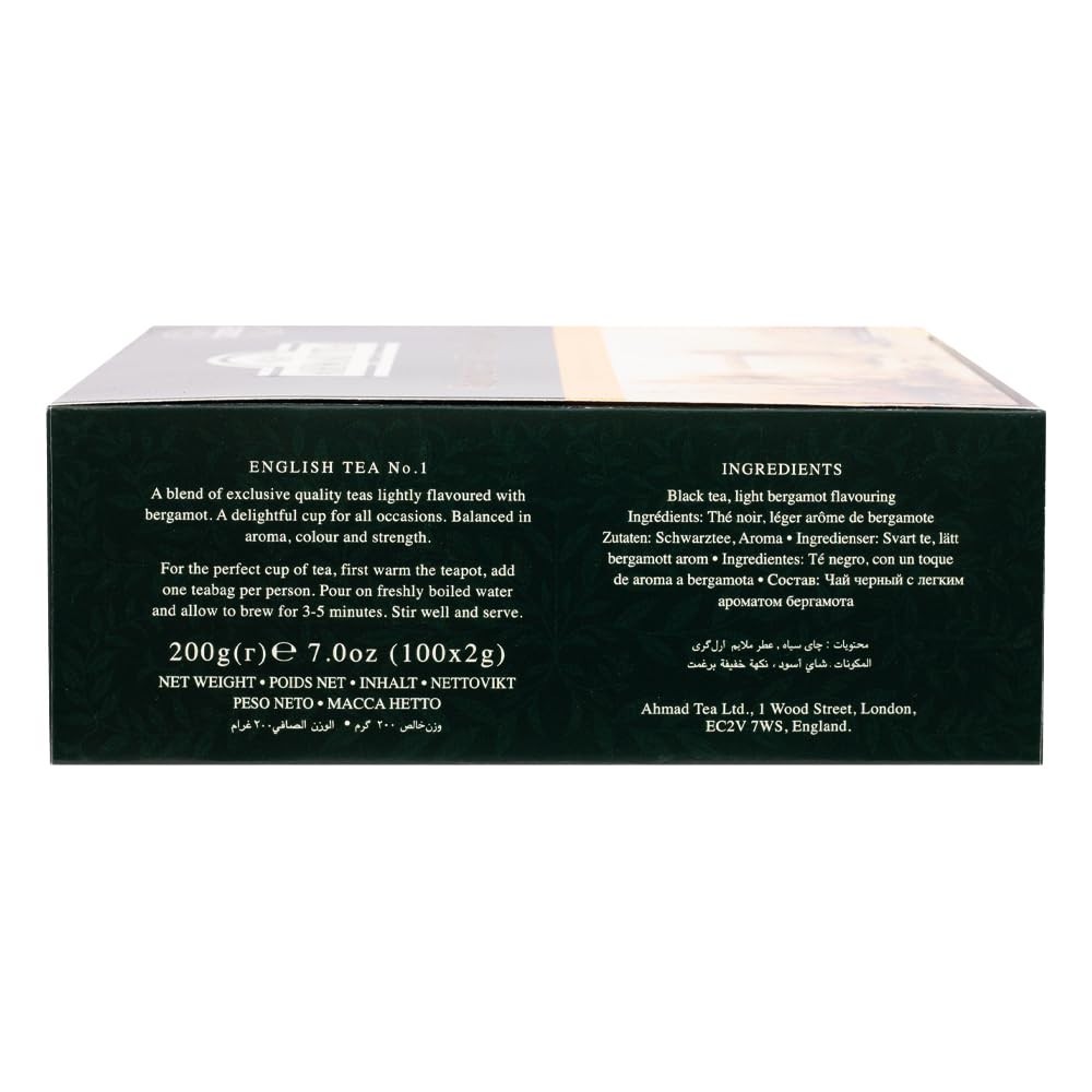 English Tea Tagged Teabags, 100 Count,