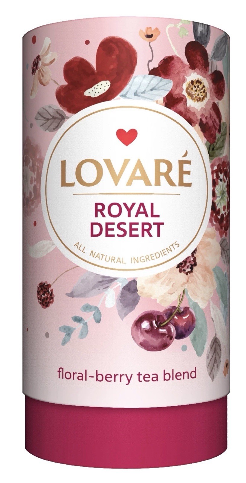 Lovare Royal Dessert Tube Tea 80G | Ukraine | Fresh| New | Free Ship!