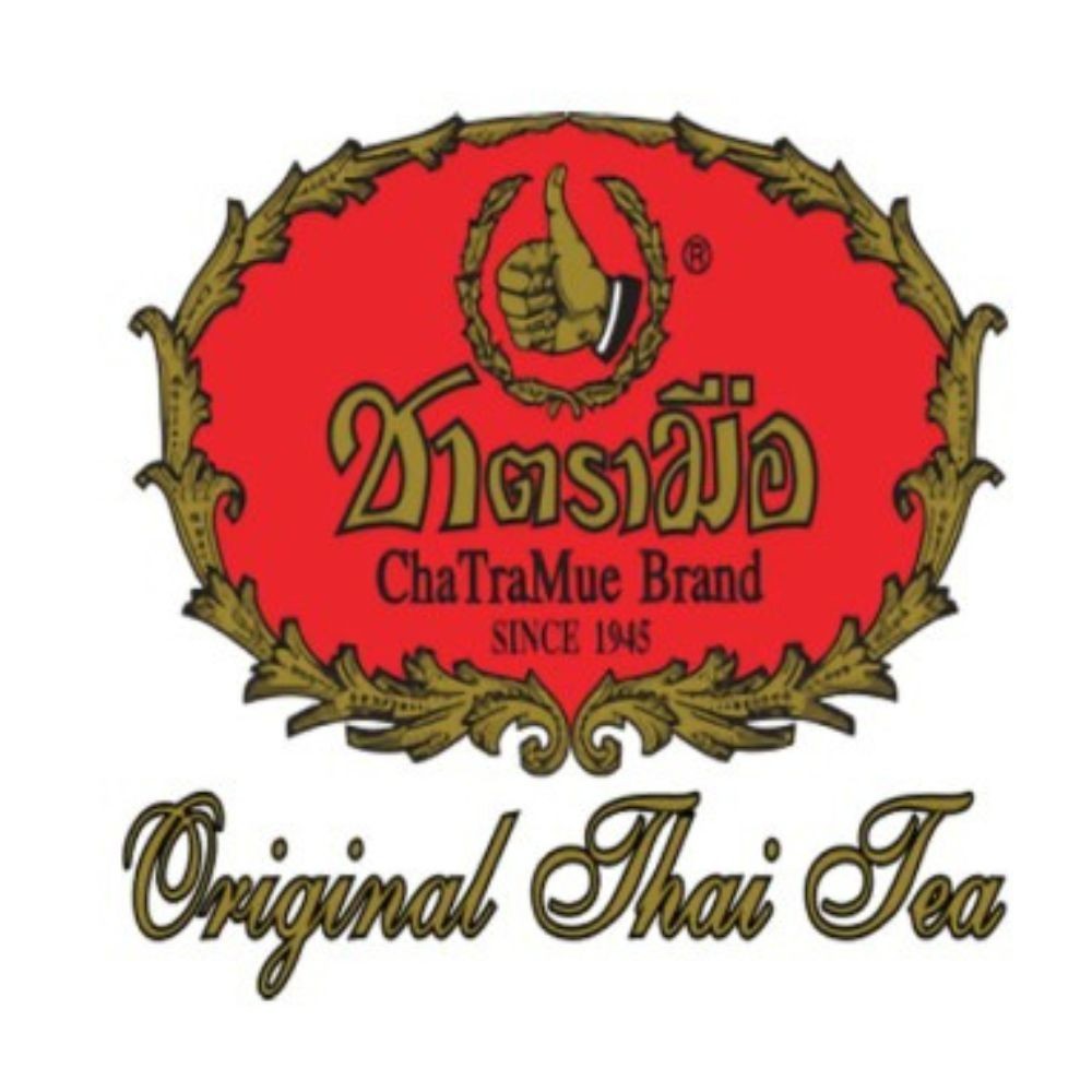 ChaTra Mue Number One Brand Original Red Label Thai Tea 4 Bags of 400g (14 Oz)
