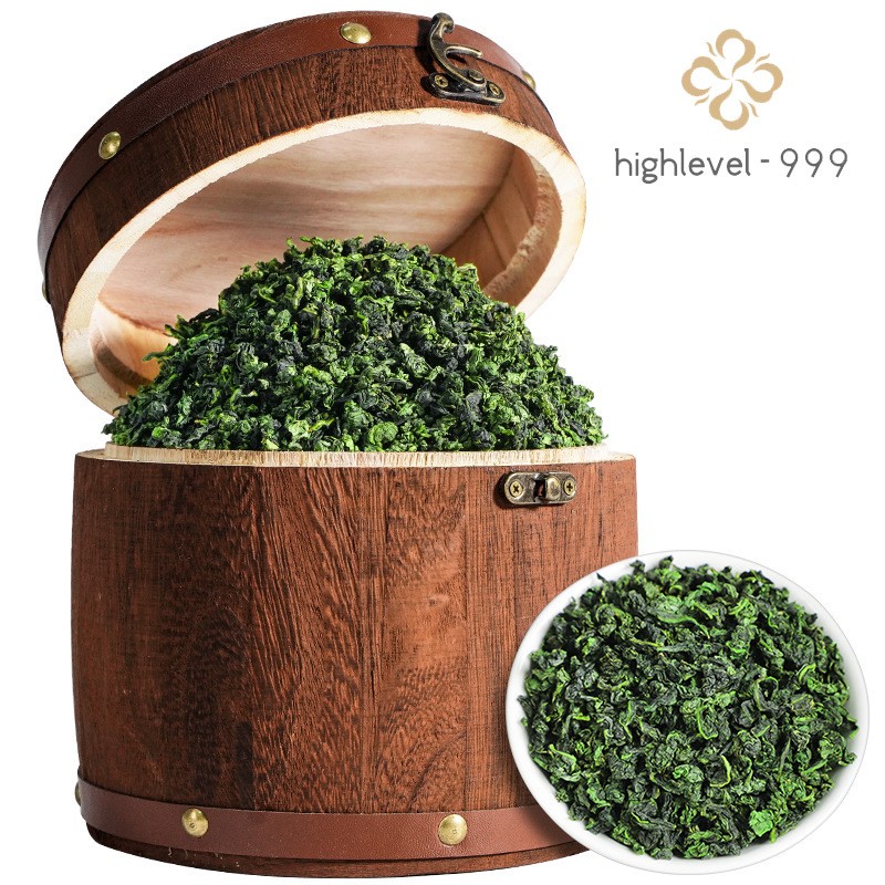 500g Authentic Anxi Tieguanyin Orchid Fragrance Wooden Barrel Packaging Bulk Tea