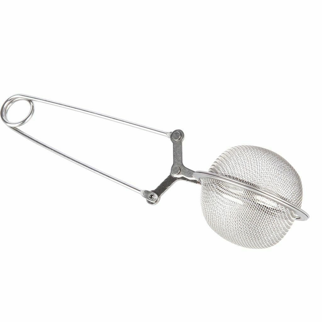 Tea Infuser Ball Mesh Loose Leaf Herb Strainer Stainless Steel Secure Locking