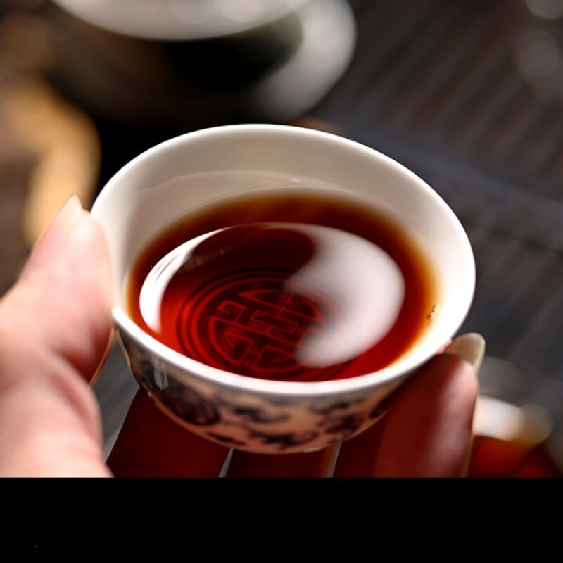 2499g Yunnan Ruyi Qizi Pu’er Tea Cake 7 Cakes Ripe Pu Erh Black Tea Chinese Tea