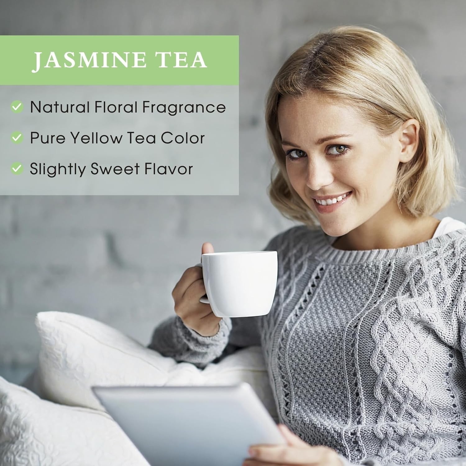 Natural Chinese Jasmine Tea – Decaf Floral Blend