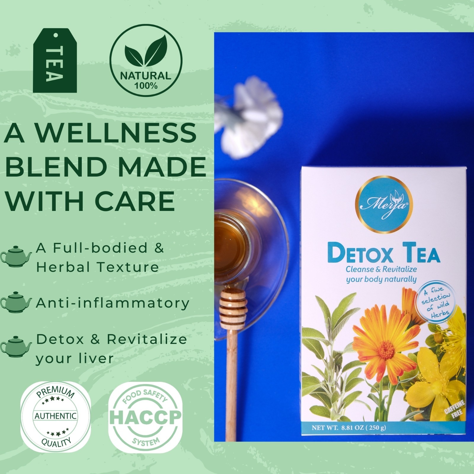 Detox Tea – Cleanse & Detox your liver – Loose Tea – 100% Natural Tea