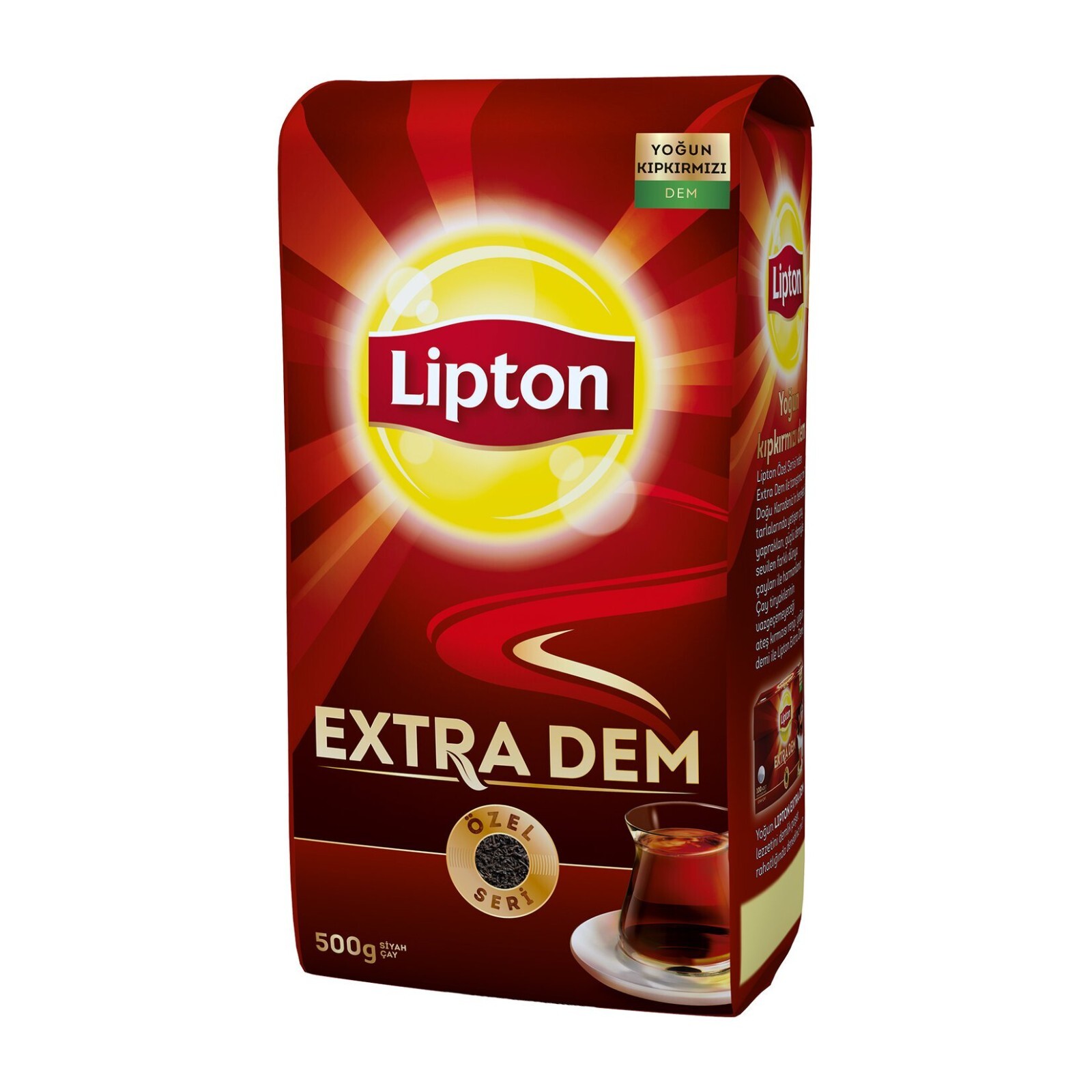 Lipton Extra Brew Loose-Leaf Black Tea (Extra Dem Siyah Çay)500gr Turkish tea