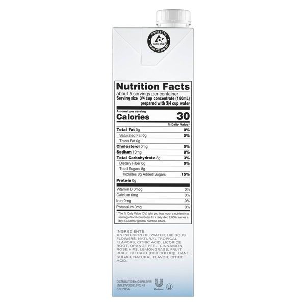 Iced Passion Herbal Tea Concentrate – 32 fl oz
