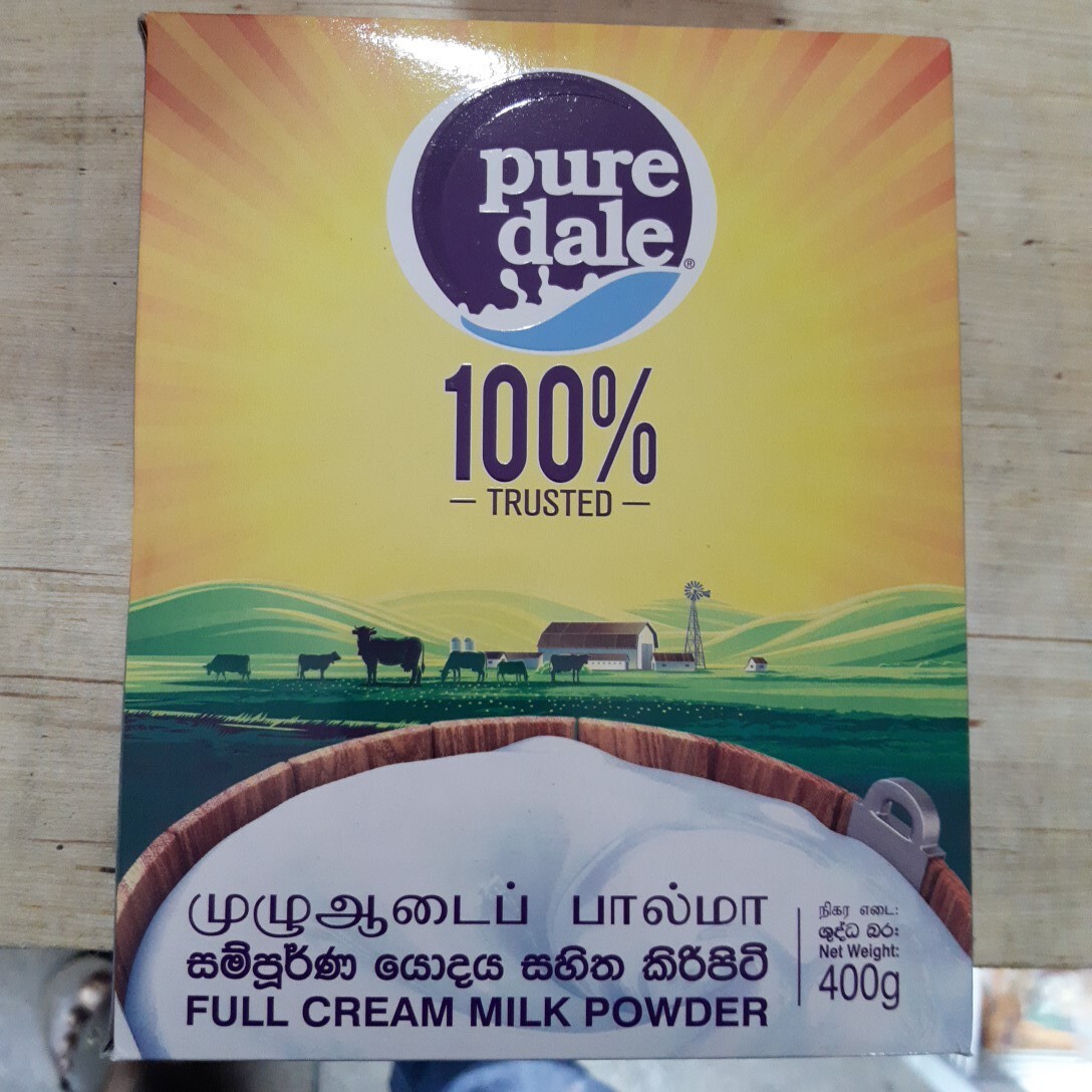 New Pure Dale Full Cream Milk Powder 400g 100% Trusted Free Shipping 14.1 OZ