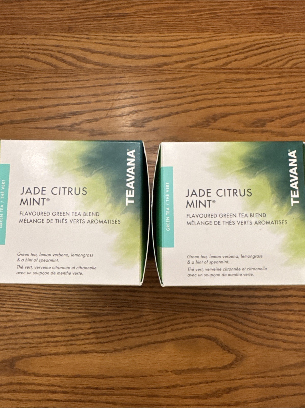 Starbucks Teavana Jade Citrus Mint Tea 2 Boxes Total 24 Sachets Rare HTF