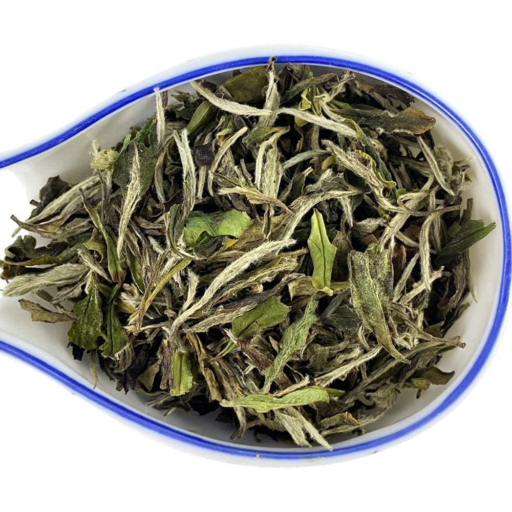 TIAN HU SHAN Premium White Tea Loose Leaf, Original Bai Mu Dan with a Light &…