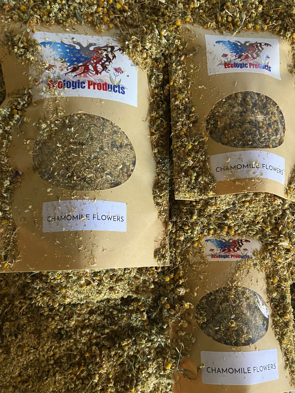 European Natural Chamomile Flowers Dried 1 oz. – 48 oz. Wild Crafted Free Ship