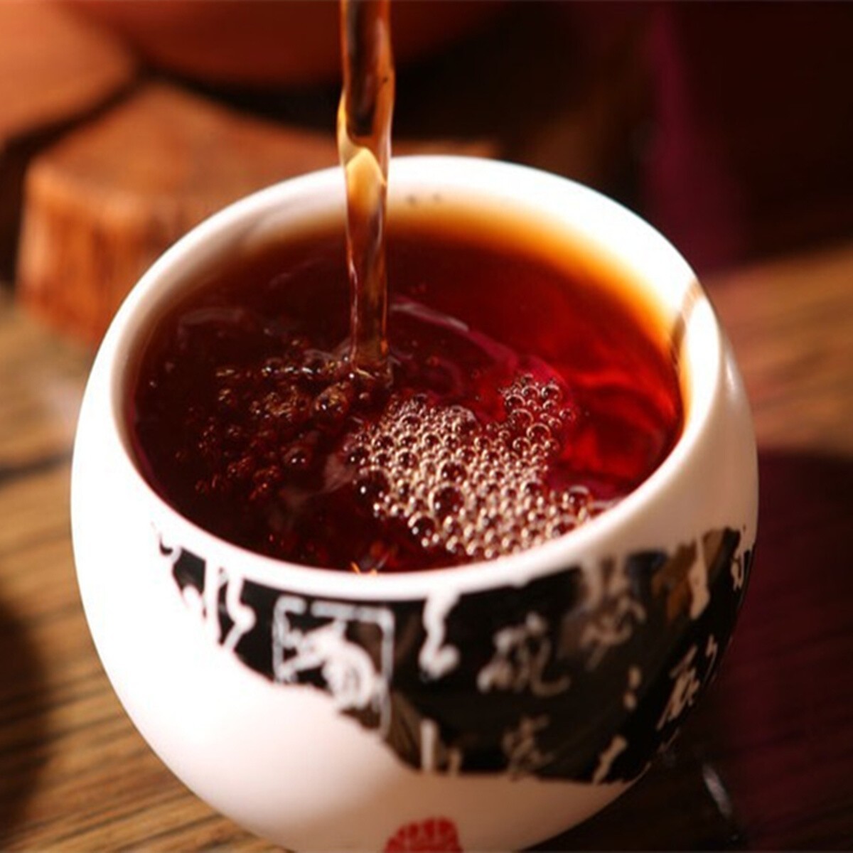 100g Premium Yunnan Ripe Puer Tea Old Tree Pu-Erh Black Tea Organic Health Drink