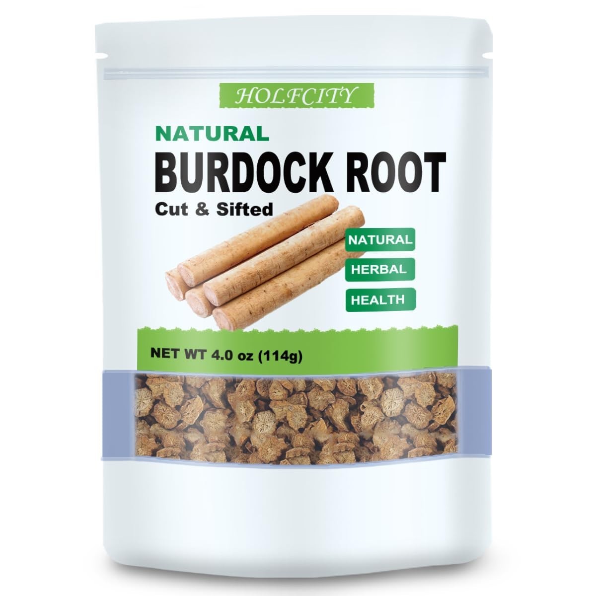Cut & Sifted Burdock Root Tea, 4oz Herbal Granules – Quality & Freshness