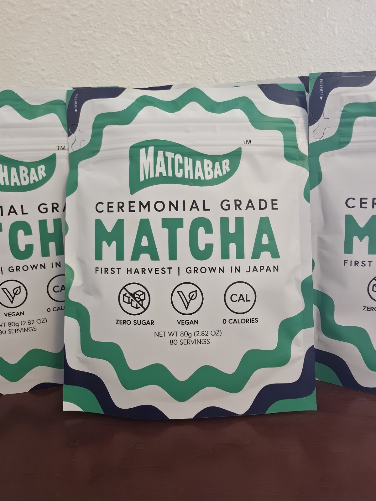 24 Pack MatchaBar Organic Ceremonial Grade Japanese Pure Matcha Green Tea Powder