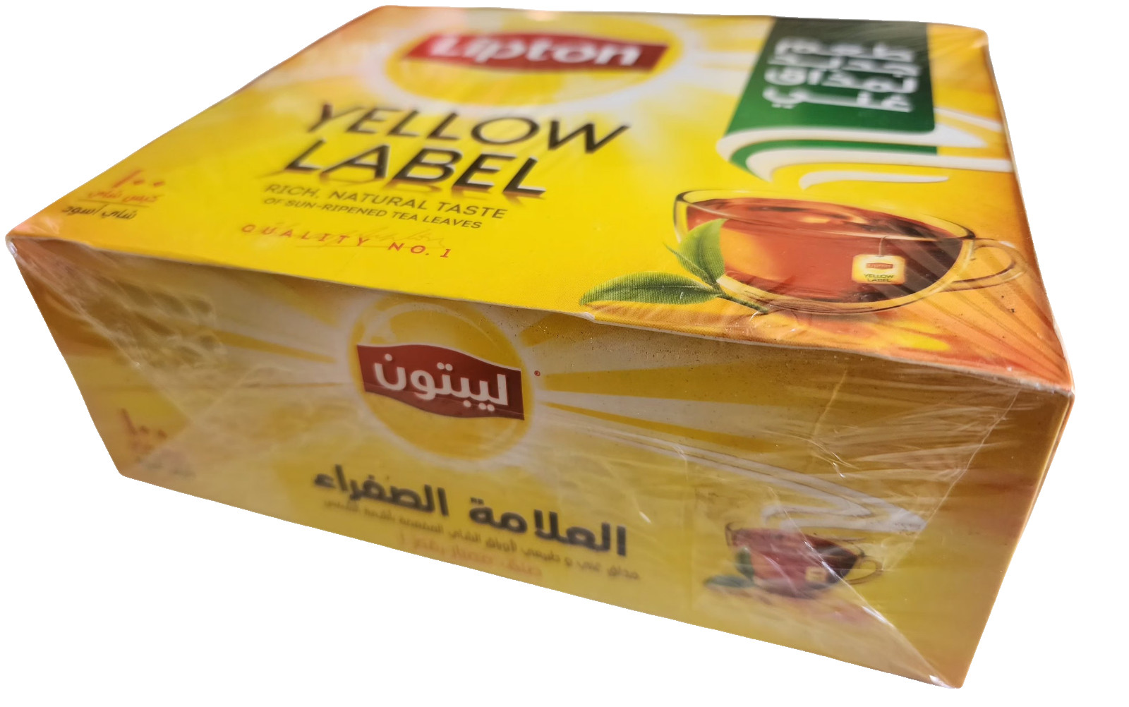 Lipton Yellow Label Tea 100 Bags Rich Flavor Premium Quality Free Shipping