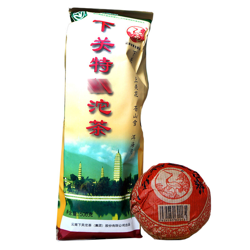 Xiaguan Te Ji Tuo Cha * 2007 Yr Premium Grade Puer Tea Pu Er Raw Green Tea 500g