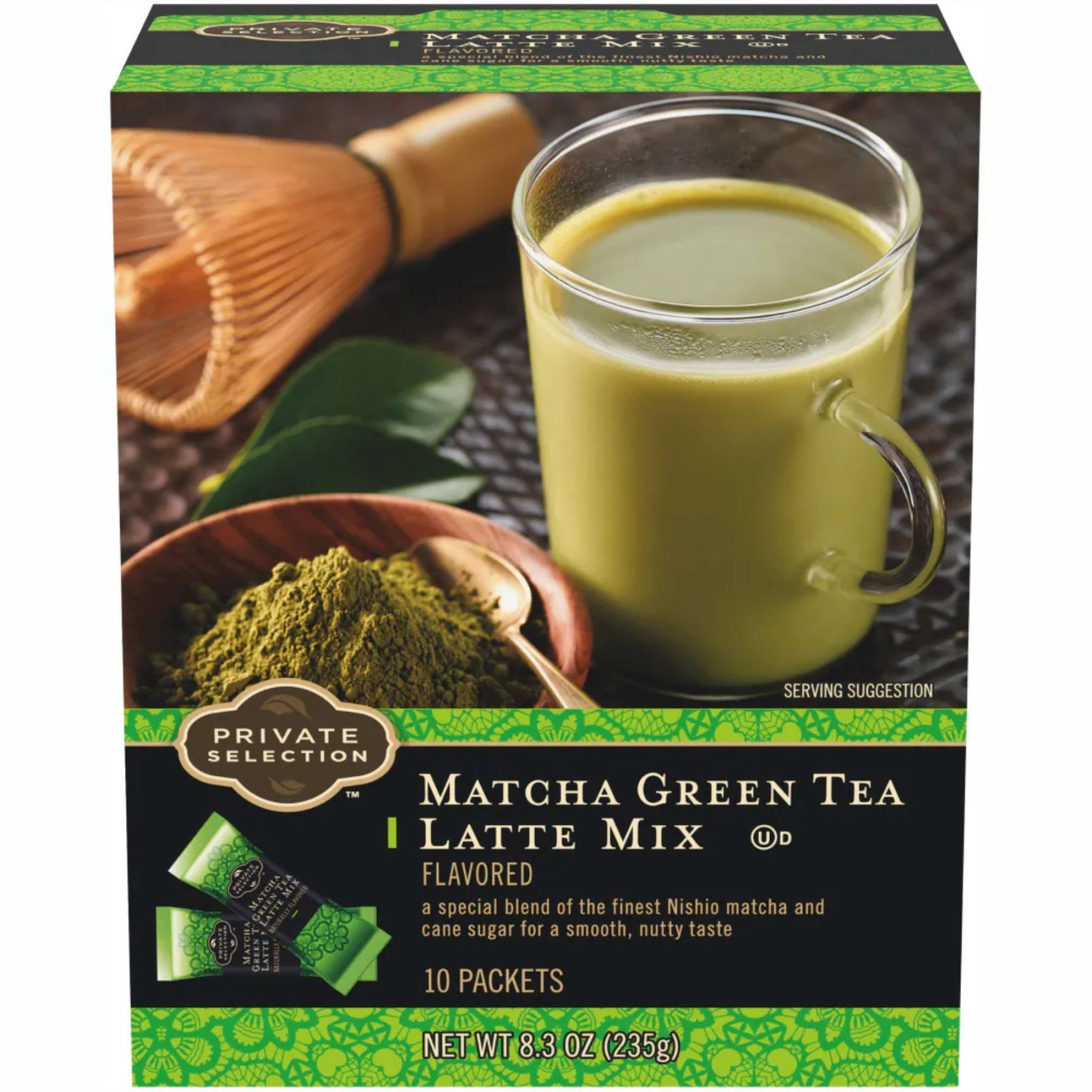 Private Selection Matcha Green Tea Latte Mix 10 ct